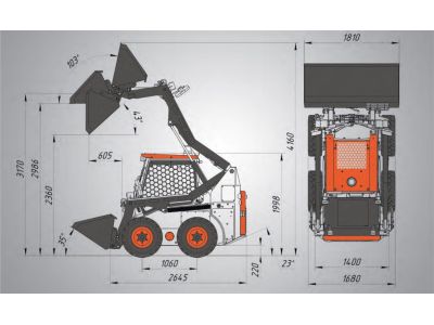 Минипогрузчик SL1000